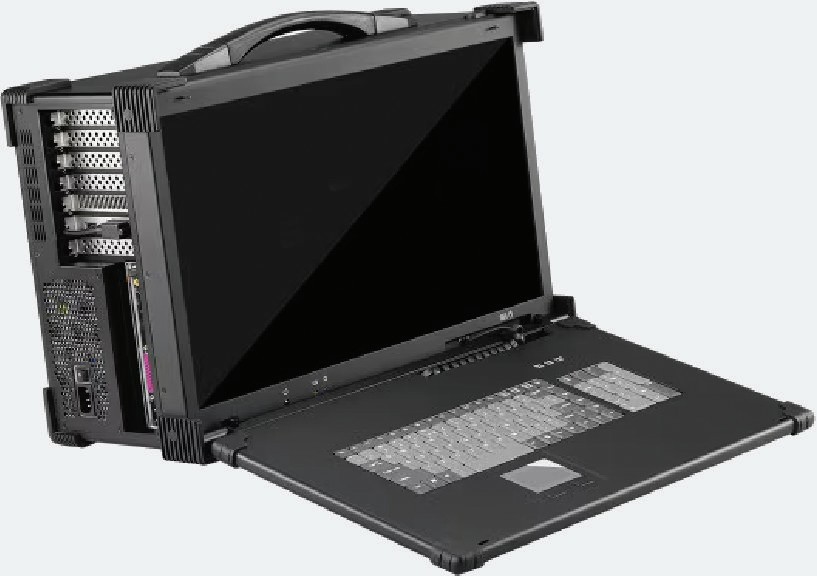 Industrial Panel PC with Keyboard